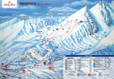 Strbskie Pleso - mapa zimowa